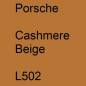 Preview: Porsche, Cashmere Beige, L502.